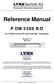Reference Manual P DM 5288 B/D. SD / HD Multi-format AES Audio Embedder / Deembedder. Revision: 1.3 May 2010