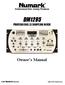 Professional Disc Jockey Products DM1295 PROFESSIONAL DJ SAMPLING MIXER. Owner s Manual Industries