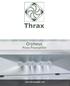 Orpheus. Phono Preamplifier. by Thrax Audio. Operating Manual. Manual issued 05/03/2012 CAUTION