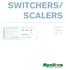 SWITCHERS/ SCALERS SW-0301 SW-0801 SW-1102