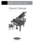 Digital Grand Player Piano. Owner s Manual