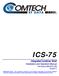 ICS-75. Integrated Combiner Shelf Installation and Operation Manual Part Number MN/ICS75.IOM Revision 5