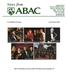 News from. ABAC Performing Arts Series Kicks Off Third Season September 29. For IMMEDIATE Release SEPTEMBER 6, 2013