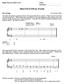 PRACTICE FINAL EXAM T T. Music Theory II (MUT 1112) w. Name: Instructor: