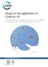 Study on the application of Criterion VII