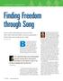 Finding Freedom through Song