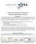 Sony P2 Protocol VTR Control Module v1. Module Application Guide