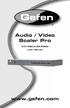 Audio / Video Scaler Pro