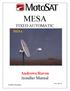 MESA FIXED AUTOMATIC. Andrews/Raven Installer Manual // MESA. Rev 23 June MESA A/R Installation