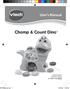 User s Manual. Chomp & Count Dino VTech Printed In China US CA Manual.indd /4/9 11:32:46