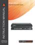 ANI-353. CVBS/YPbPr/VGA to HDMI Converter INSTRUCTION MANUAL. A-NeuVideo.com Frisco, Texas (469) AUDIO / VIDEO MANUFACTURER