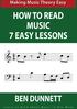 Learn to Read Sheet Music! 1