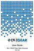 User Guide. DVI + HDCP Fiber Optic Extender DVI-7330