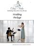 Enchanting Music from Across the Seas. Wedding Package. Daniel and Marla Nistico - Duo Vela  (757)