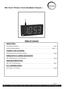 SBL Series Wireless Clock Installation Manual (V2) Table of Contents