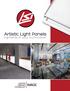 Artistic Light Panels. Figments of your Illumination TM