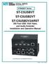 ST-C5USBVT ST-C5USB2VT ST-C5USB2V2ARST 200 Foot USB, VGA Video, and Audio Extender Installation and Operation Manual