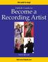 Become a Recording Artist