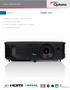 S331. Digital only. Bright SVGA projector 3200 ANSI lumens. Accurate colours - srgb. Easy connectivity - 2x HDMI, MHL, 2W speaker