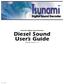 Diesel Sound User s Guide