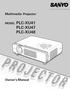 Multimedia Projector MODEL PLC-XU41 PLC-XU47 PLC-XU48. Owner s Manual
