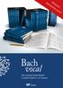 Attractive. Introductory price! Bach vocal. The Sacred Vocal Works. Complete Edition in 23 volumes