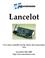 Lancelot. VGA video controller for the Altera Nios II processor. V4.0. December 16th, 2005