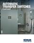 AUTOMATIC TRANSFER SWITCHES. Product Guide