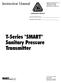T-Series SMART Sanitary Pressure Transmitter