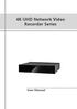 4K UHD Network Video Recorder Series