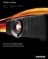 Christie H Series. The industry s brightest, lightest and most powerful 1DLP projector. Auditoriums Boardrooms Breakout rooms