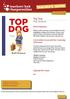 Top Dog. Rod Clement. Book Summary. Curriculum Areas and Key Learning Outcomes. Appropriate Ages: