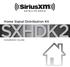 Home Signal Distribution Kit SXHDK2. Installation Guide