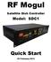 RF Mogul. Quick Start. Model: SDC1. Satellite Dish Controller