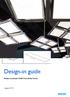 Design-in guide. Philips Lumiblade OLED Panel Brite Family