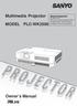 Multimedia Projector MODEL PLC-WK2500. Owner s Manual