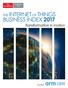 INTERNET OF THINGS BUSINESS INDEX 2017