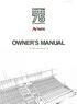 revision: May :01 PM Owner s Manual For Software Version 3