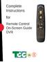 welcome to i-guide 09ROVI1204 User i-guide Manual R16.indd 3