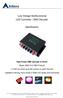 Low Voltage Multifunctional LED Controller / DMX Decoder. Specification