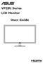 VP28U Series LCD Monitor. User Guide