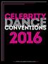 CELEBRITY DANCE CONVENTIONS
