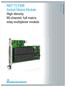 R&S TS-PMB Switch Matrix Module High-density, 90-channel, full matrix relay multiplexer module