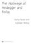 The Holzwege of Heidegger and Finlay
