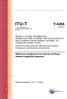 ITU-T Y Reference architecture for Internet of things network capability exposure