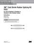 3M Cold Shrink Rubber Splicing Kit 5552