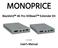 MONOPRICE. Blackbird 4K Pro HDBaseT Extender Kit. User's Manual P/N 21609