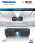 The 5,500-lm wide projector that's easy to see even in brightly lit rooms. 5,500lm WXGA