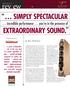 review SIMPLY SPECTACULAR incredible performance you re in the presence of EXTRAORDINARY SOUND.