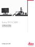 Leica TCS CARS. Live Molecular Profiling Technical Documentation. Living up to Life